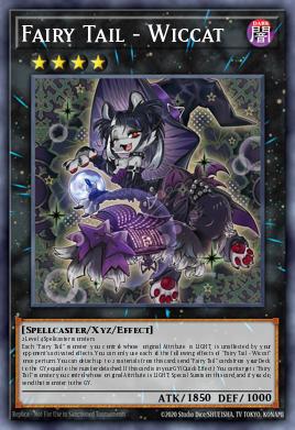 Fairy Tail - Wiccat Yu-Gi-Oh card