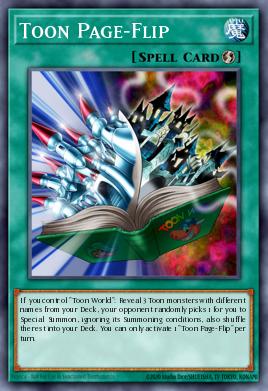 Toon Page-Flip Yu-Gi-Oh card