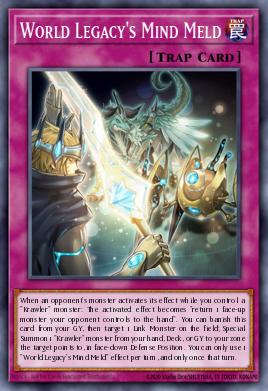 World Legacy's Mind Meld Yu-Gi-Oh card