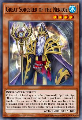 Great Sorcerer of the Nekroz Yu-Gi-Oh card