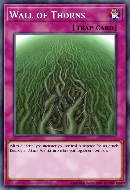 Wall of Thorns Yu-Gi-Oh card
