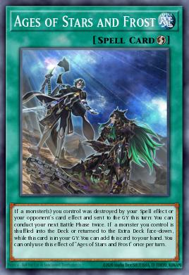 Ages of Stars and Frost Yu-Gi-Oh card