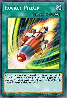 Rocket Pilder Yu-Gi-Oh card