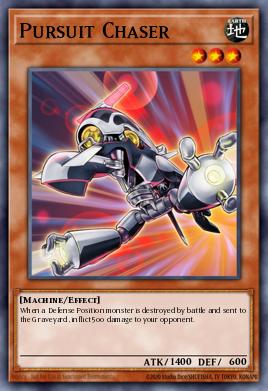 Pursuit Chaser Yu-Gi-Oh card