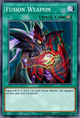 Fusion Weapon Yu-Gi-Oh card