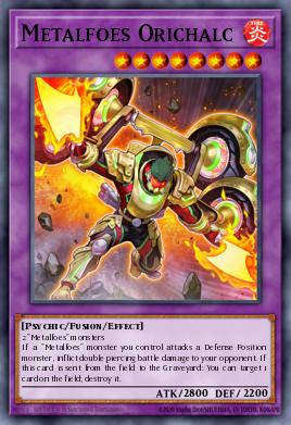 Metalfoes Orichalc Yu-Gi-Oh card