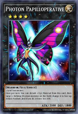 Photon Papilloperative Yu-Gi-Oh card