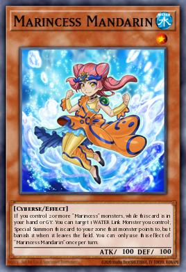 Marincess Mandarin Yu-Gi-Oh card