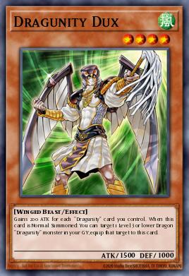 Dragunity Dux Yu-Gi-Oh card