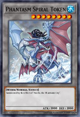 Phantasm Spiral Token Yu-Gi-Oh card