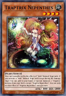 Traptrix Nepenthes Yu-Gi-Oh card