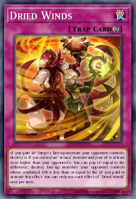 Dried Winds Yu-Gi-Oh card