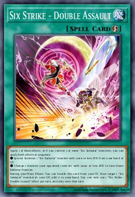 Six Strike - Double Assault Yu-Gi-Oh card