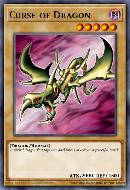 Curse of Dragon Yu-Gi-Oh card