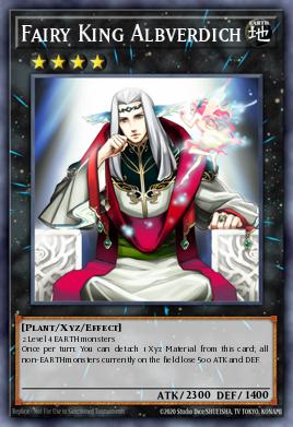 Fairy King Albverdich Yu-Gi-Oh card