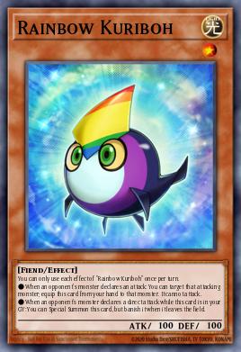 Rainbow Kuriboh Yu-Gi-Oh card