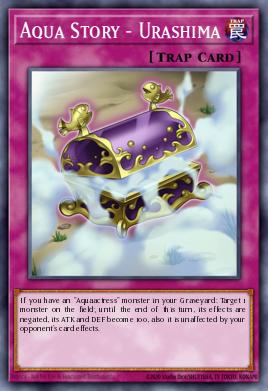 Aqua Story - Urashima Yu-Gi-Oh card