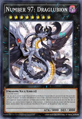 Number 97: Draglubion Yu-Gi-Oh card
