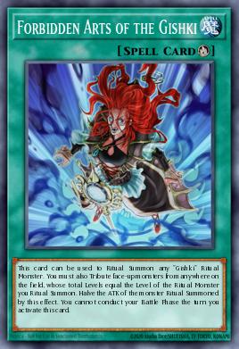 Forbidden Arts of the Gishki Yu-Gi-Oh card