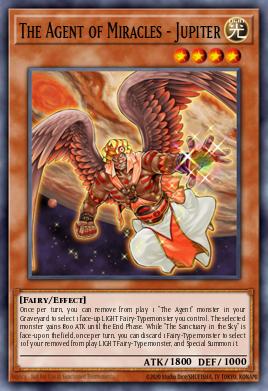 The Agent of Miracles - Jupiter Yu-Gi-Oh card