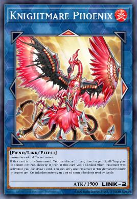 Knightmare Phoenix Yu-Gi-Oh card