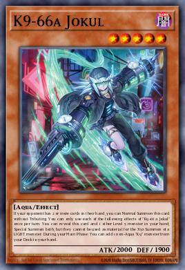 K9-66a Jokul Yu-Gi-Oh card