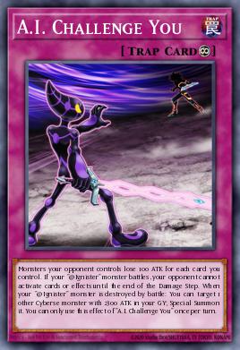 A.I. Challenge You Yu-Gi-Oh card