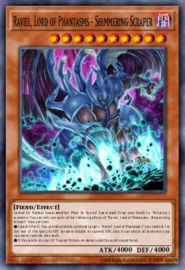 Raviel, Lord of Phantasms - Shimmering Scraper Yu-Gi-Oh card