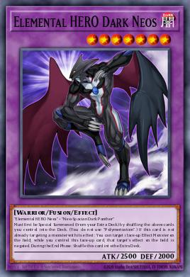 Elemental HERO Dark Neos Yu-Gi-Oh card