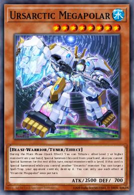 Ursarctic Megapolar Yu-Gi-Oh card