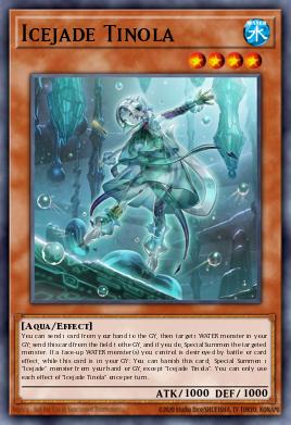 Icejade Tinola Yu-Gi-Oh card