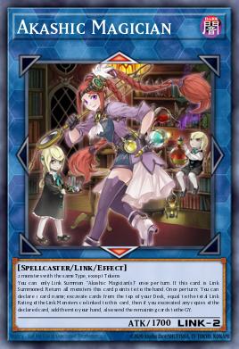 Akashic Magician Yu-Gi-Oh card
