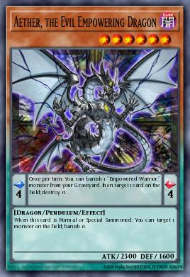 Aether, the Evil Empowering Dragon Yu-Gi-Oh card