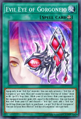 Evil Eye of Gorgoneio Yu-Gi-Oh card
