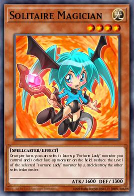 Solitaire Magician Yu-Gi-Oh card