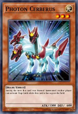 Photon Cerberus Yu-Gi-Oh card