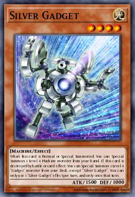 Silver Gadget Yu-Gi-Oh card