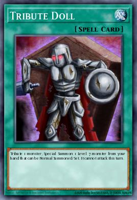 Tribute Doll Yu-Gi-Oh card