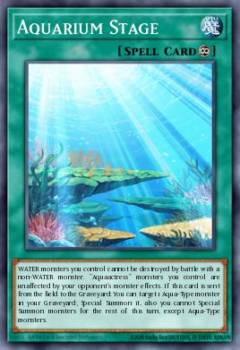 Aquarium Stage Yu-Gi-Oh card