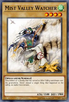 Mist Valley Watcher Yu-Gi-Oh card