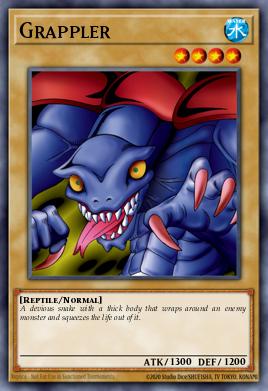Grappler Yu-Gi-Oh card