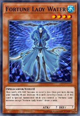 Fortune Lady Water Yu-Gi-Oh card