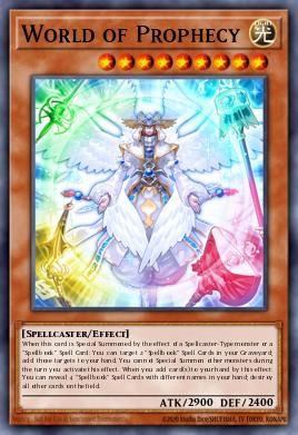 World of Prophecy Yu-Gi-Oh card