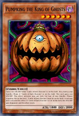 Pumpking the King of Ghosts Yu-Gi-Oh card