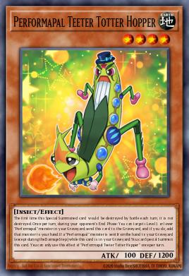 Performapal Teeter Totter Hopper Yu-Gi-Oh card