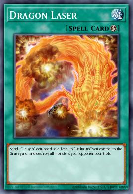 Dragon Laser Yu-Gi-Oh card