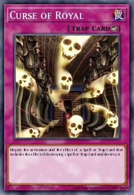 Curse of Royal Yu-Gi-Oh card