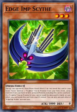 Edge Imp Scythe Yu-Gi-Oh card