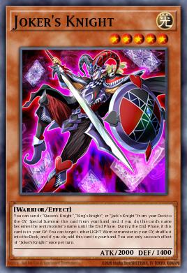 Joker's Knight Yu-Gi-Oh card