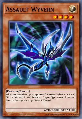 Assault Wyvern Yu-Gi-Oh card